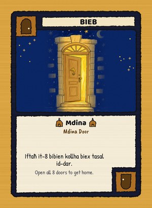 Karta tal-bieb tal-Imdina ta’ Ħolma