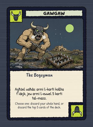 Ħolma Gawgaw card