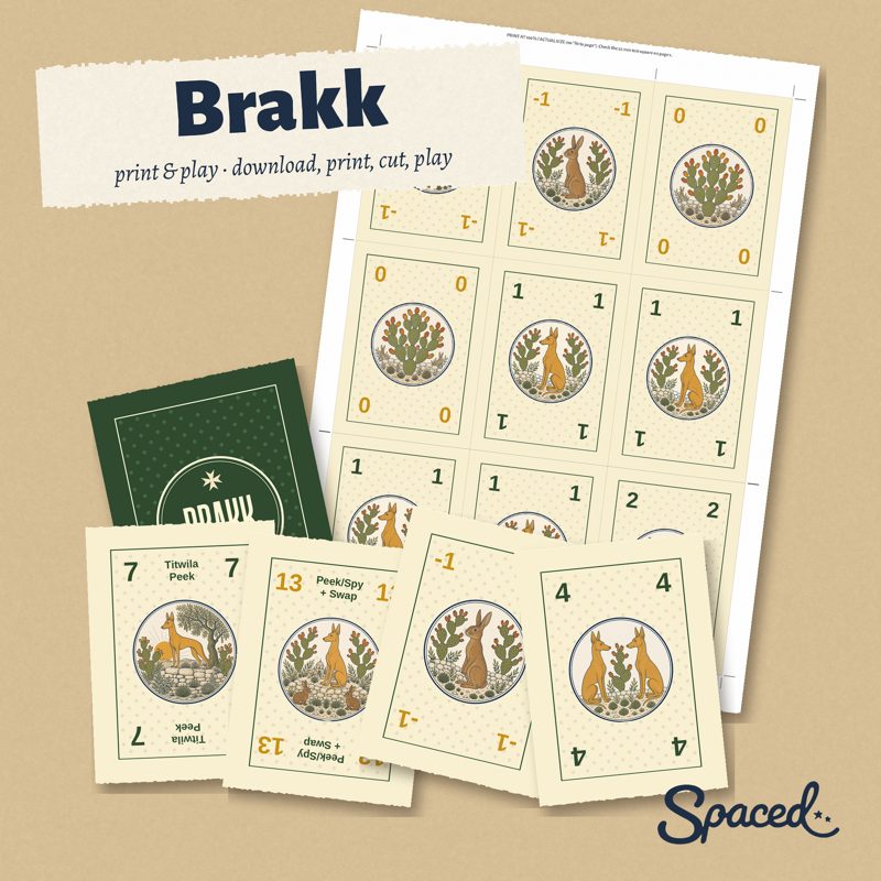 Brakk print-at-home cover